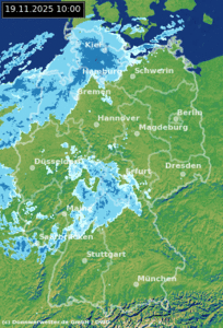 Schneeupdate Tief 'Talat'