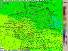 Zarter Temperaturanstieg?