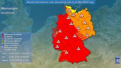 Eisregenfront kommt voran