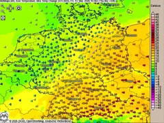 Im Osten noch freundlich