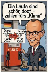 An der Tankstelle Gutes f&uuml;rs 'Klima' tun