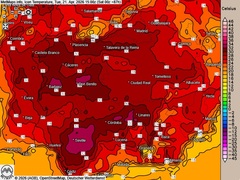 Spanien: Erste Hitzewelle des Jahres