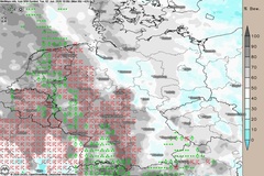 Gewitterfront mit Unwetterpotenzial am Dienstag