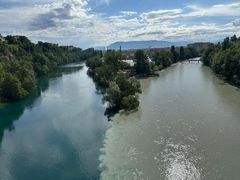 Zwei Fl&uuml;sse, zwei Farben