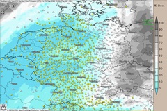 Sonne auf dem Vormarsch, b&ouml;iger Wind an den K&uuml;sten